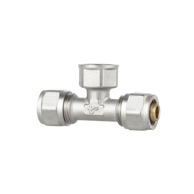 Трійник обжимний SD Forte Ø16х1/2&amp;quot;х16 ВР - 4