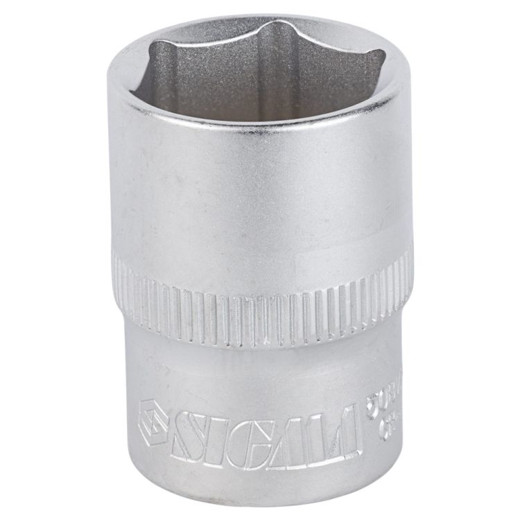 Насадка шестигранная короткая 1/2&amp;quot; 21мм CrV mid Sigma (6071211) - 2