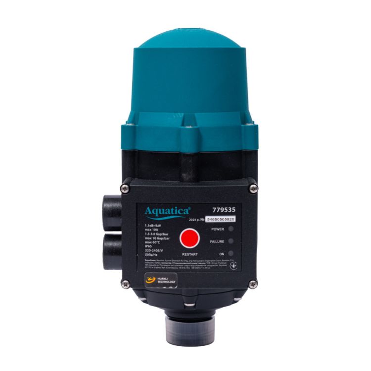 Контроллер давления электронный 1.1кВт 779535 Aquatica - 6