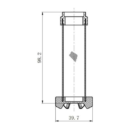 Фільтруючий Картридж SD Forte для самопромивного фільтра 1/2&amp;quot;, 3/4&amp;quot; - 2