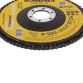 Круг лепестковый торцевой Т27 (прямой) ZA Ø125мм P100 Sigma (9173051) - 5