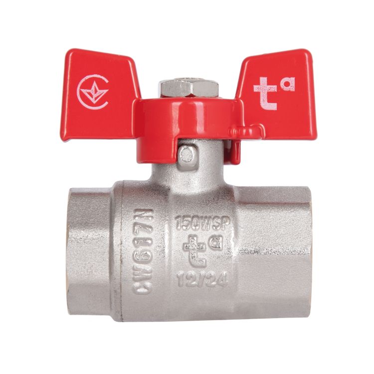 Кран кульовий SD Plus 1/2&amp;quot; ВВ вода PN40 бабочка - 4