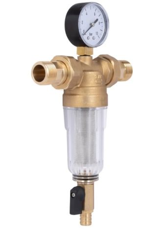Фільтр самопромивний 3/4&amp;quot; Standart з манометром, з пластиковою колбою TAS128W20 Thermo Alliance - 2