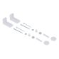 Унітаз підлоговий Qtap Stenava Rimless безобідковий з сидінням Soft-close WHITE QT27228303W - 10