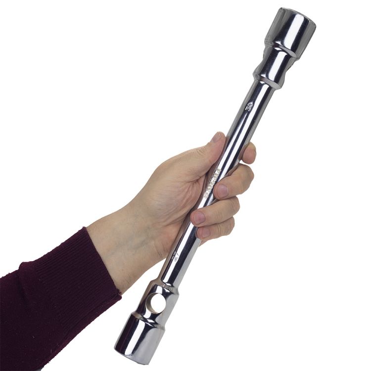 Ключ балонный усиленный 27×30×400мм CrV satine Sigma (6032091) - 6