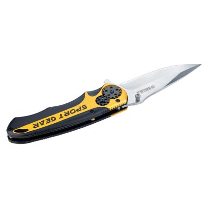 Нож раскладной 115мм (рукоятка алюминиевый сплав) Sigma (4375751) - 4