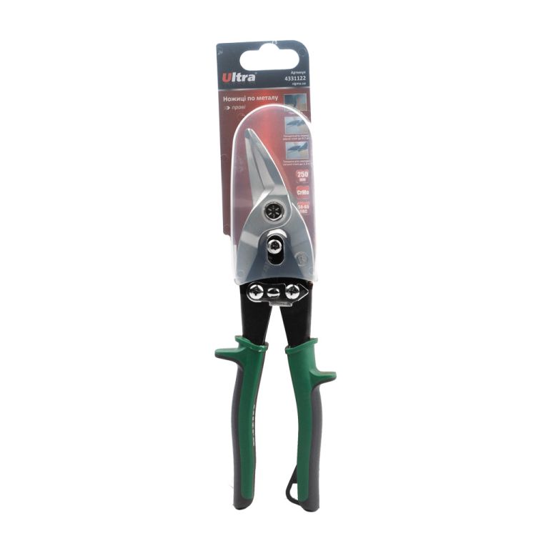 Ножиці по металу праві 250мм CrMo ULTRA (4331122) - 4