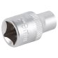 Насадка шестигранна коротка 1/2&amp;quot; 9мм CrV mid Sigma (6071091) - 4