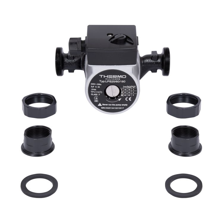 Насос циркуляційний LPS 25/60/180 (з гайками) (100 Вт, Н-6, G-3,9) 1 1/2&amp;quot; Thermo Alliance - 6