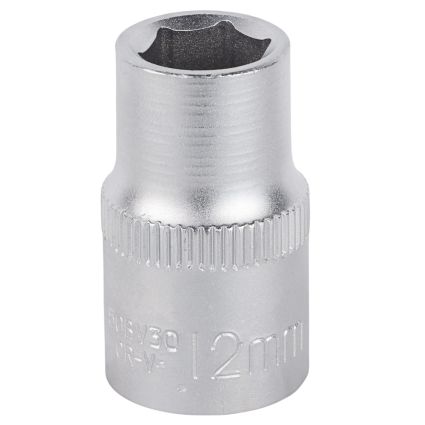 Насадка шестигранная короткая 1/2&amp;quot; 12мм CrV mid Sigma (6071121) - 1