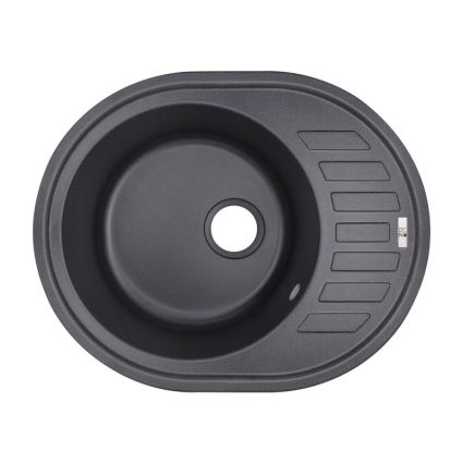 Кухонна мийка Lidz 620x500/200 BLA-03 (LIDZBLA03615500200) - 1