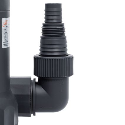 Насос дренажний садовий 0.75кВт Hmax 9м Qmax 300л/хв (част. до 35мм) LEO (773165) - 4