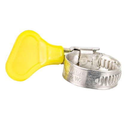 Хомут червячный нержавеющий с бабочкой 9мм D12-22мм 25шт Sigma (2512031) - 3