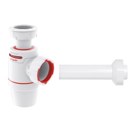 Сифон для раковины Neo Air 1¼&amp;quot;×Ø40мм с отводом WIRQUIN (9541356) - 1