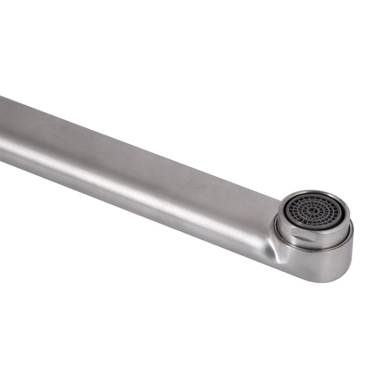 Lidz Luna 005 Змішувач для ванни (з душовим гарнітуром) (k35) Nickel - 5