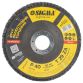 Круг лепестковый торцевой Т29 (конический) ZA Ø125мм P40 Sigma (9173521) - 2