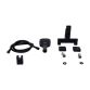 Змішувач для ванни Gemini (з душовим гарнітуром) QTGEM259BLM45682 Black Matt Qtap - 7