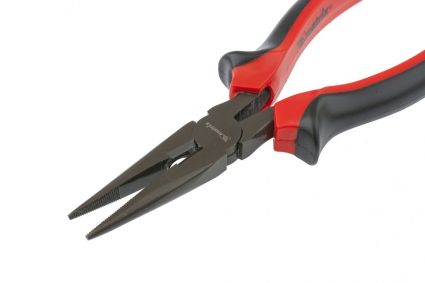 Длинногубцы Black Nickel, 180 мм, прямые, двухкомпонентные рукоятки MTX 171609 - 4