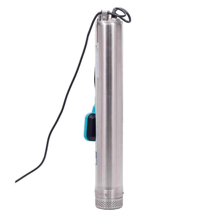 Насос з нижнім забором води 0.75 кВт H 53(39)м Q 100(66)л/хв Ø100мм+поплавок DONGYIN (777364) - 5