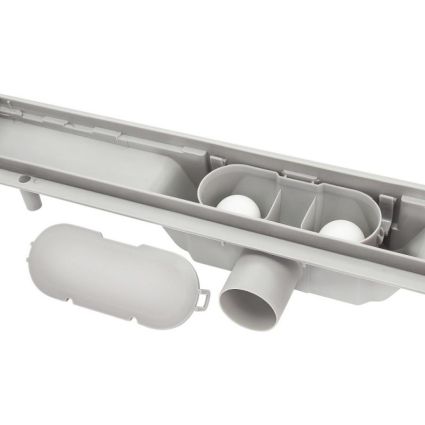 Трап лінійний Dry FA304-600 з нержавіючої сіткою 600х73, Q-tap - 5