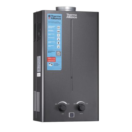 Колонка газовая дымоходная Thermo Alliance JSD20-10CR BLACK 10 л - 3