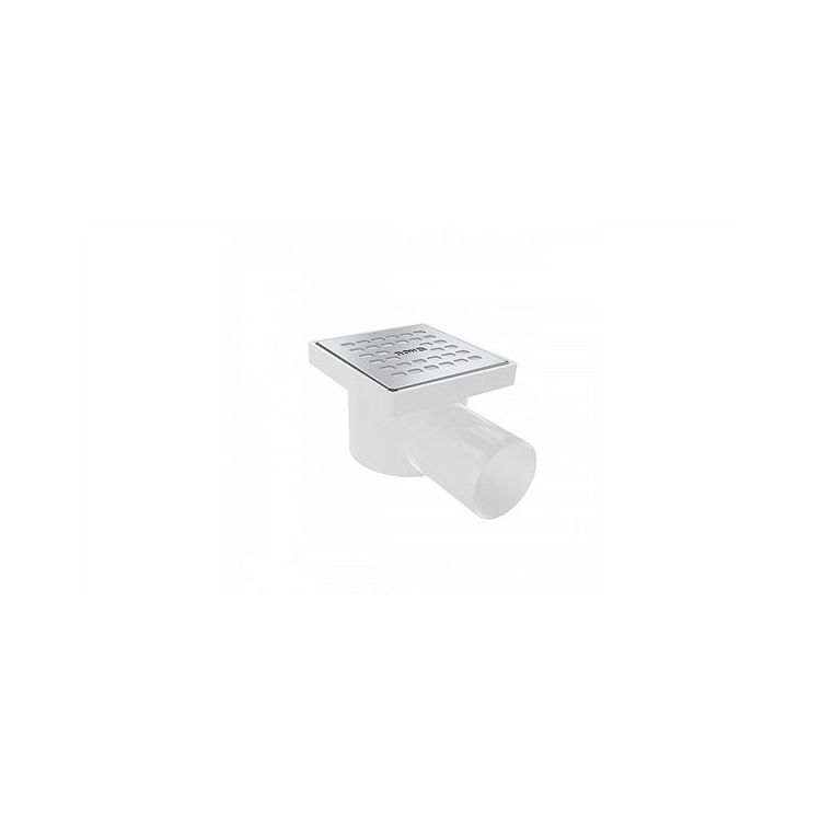 Трап 10х10 боковой Nova 5056N решетка-нерж.d=50 - 1