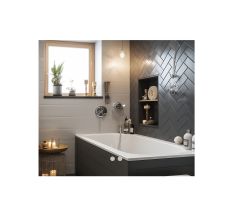 Дзеркало Qtap Taurus (TA1) 800×700 мм з LED-підсвічуванням Touch, з антизапотіванням, з димером, рег. темп. кольору (3000-6500K) QTTAU80070048954