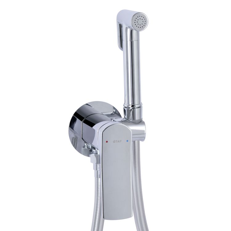 Набор для гигиенического душа Qtap Slavonice округлый QTSLA262CRM45915 Chrome - 3