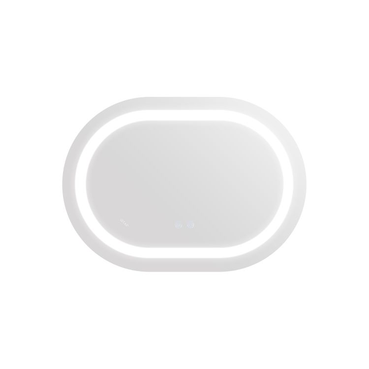 Зеркало Qtap Gemini 500х700 с LED-подсветкой Touch, с антизапотеванием, с димером, рег. темп. цвета - 4