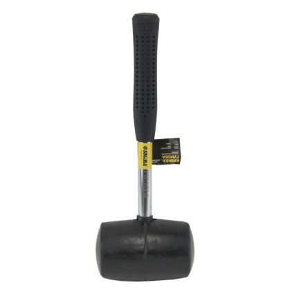 Киянка резиновая чёрная 680г металлическая обрезиненная рукоятка SIGMA (4317491) - 1