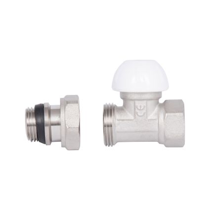 Кран рад. прямий НИЗ з антипрот.посилен. Forte 231W 1/2 - 6