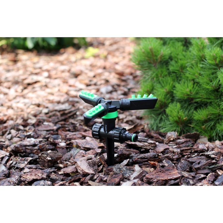 Дощувач Presto-PS зрошувач круговий Рубікон Green (2813-BL) - 3