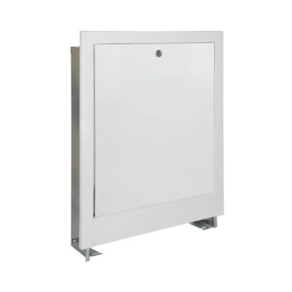 Шкаф коллекторный 770х600x120 (0,7 мм) внутренний №3 Белый глянец Thermo Alliance - 3