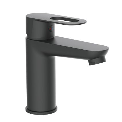 Змішувач для раковини Lidz Latwa 001 (k35) LDLAT001BLA45418 Black - 1