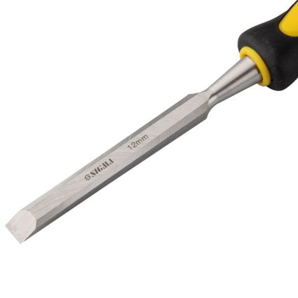 Стамеска ударна 12мм двокомпонентна ручка CrV Sigma (4326341) - 2