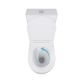Унитаз-компакт Qtap Robin Ultra Quiet безободочный с сиденьем Soft-close QT13226089AW - 6