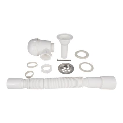 Сифон для раковини Lidz (WHI) 60 06 Y001 01 (вихід 50 мм) - 4