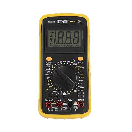 Мультиметр цифровий профі Sigma (4008551) - 1