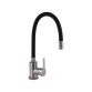 Смеситель для кухни Pure 015F3 с гибким изливом Nickel/Black BRIPUR015F3NKB Brinex - 1