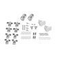 Душова кабіна Lidz Latwa SC80x80.SAT.LOW.GR, скло тон. 4 мм + Lidz Душовий піддон KAPIELKA ST80x80x15 - 8