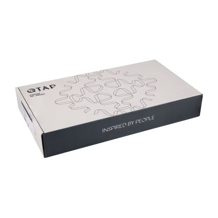 Змішувач для раковини Qtap Vlasta New високий QTVLA269CRM45652 Chrome - 5