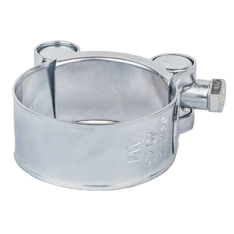 Хомут силовой оцинкованный 20мм Ø40-43мм SIGMA (2509141) - 3