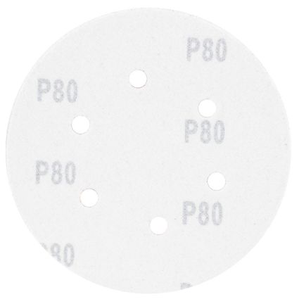 Шліфувальний круг 6 отворів Ø150мм P80 (10шт) Sigma (9122251) - 2