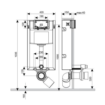 Инсталляция Nest M429 PR, Q-tap - 2