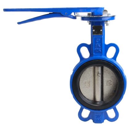Затвор межфланцевый «баттерфляй» 4'' корпус чугун (GGG50) диск чугун (GGG50) EPDM PN16 FLORA (5080214) - 1