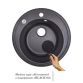 Кухонна мийка Lidz D510/200 BLA-03 (LIDZBLA03D510200) - 3