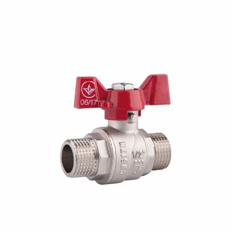 Кран кульовий SD Forte 1/2&amp;quot; НР для води (метелик) - 1