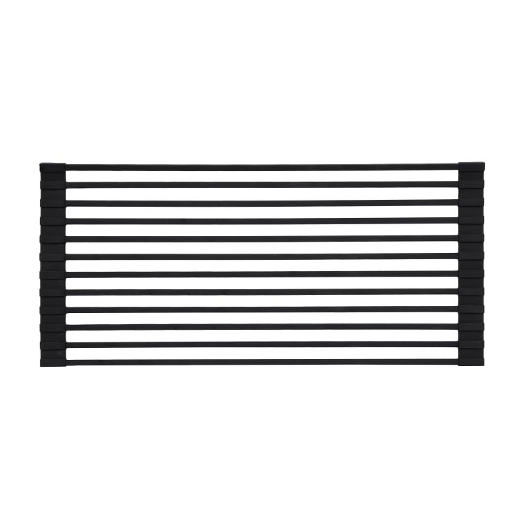 Сушарка на кухонну мийку Lidz Acsis LA04 Black, квадратна основа, для посуду 430х216 мм LDACSLA04BLM49762 - 3