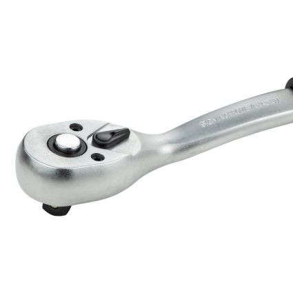 Ключ-трещотка с изогнутой ручкой 3/8&amp;quot; 200мм 72T CrV Sigma (6050081) - 2