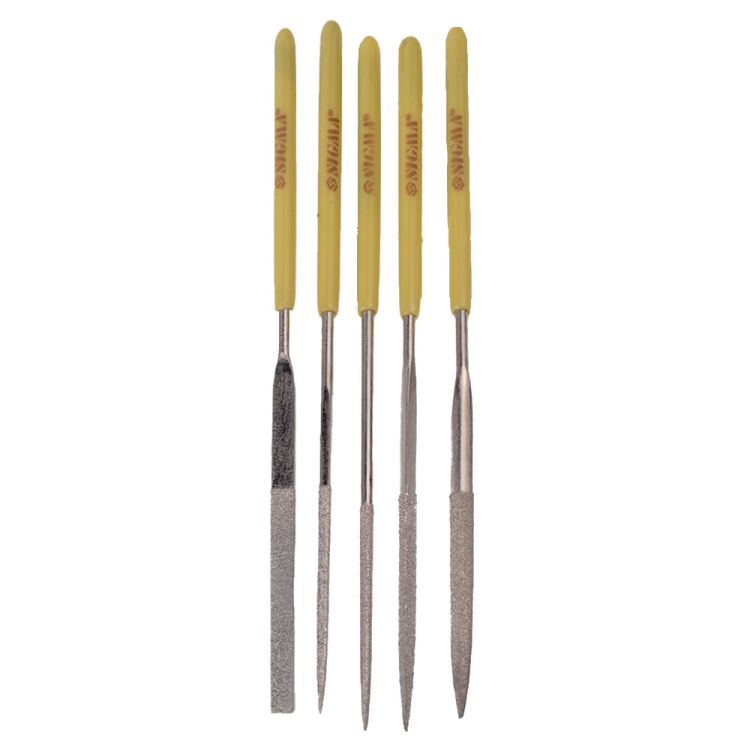 Набор надфилей алмазных 5шт 140мм SIGMA (4409761) - 1